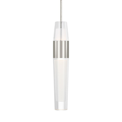Visual Comfort Modern Sean Lavin Lassell Mini FJ Pendant, PN/CRY - SLPD396FJ27N - Picture 1 of 1
