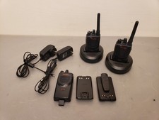 Lot of 3 Motorola BPR40 8ch 4 Watt UHF Radio's w/ Battery Chargers