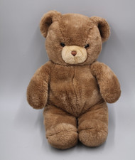 15" Vintage 1983 GUND Brown Tender Teddy Bear 2125 Stuffed Animal Plush Sitting