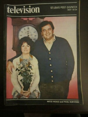 St Louis Post Dispatch TV Guide May 1975 Mitzi Hoag Paul Sorvino We'll Get By