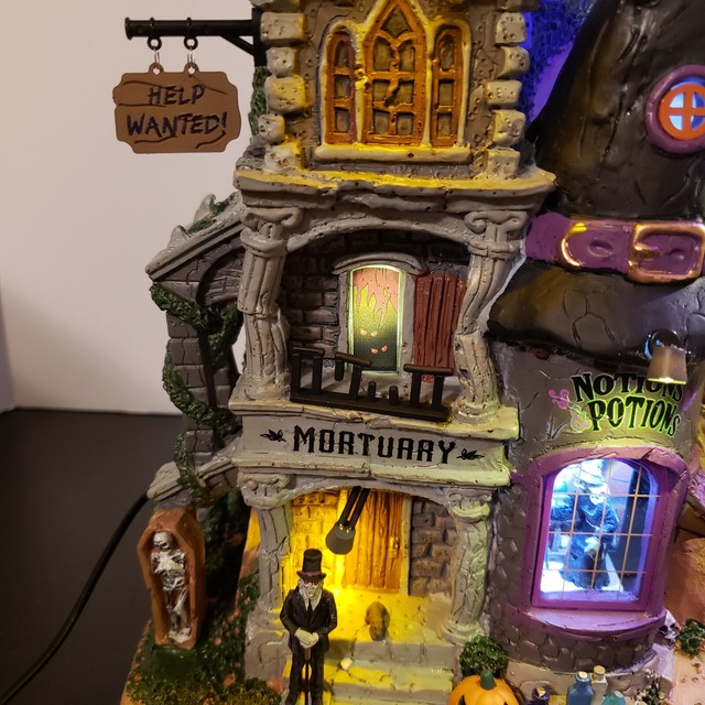 Lemax Michaels Exclusive Spooky Town Halloween Raven Hill for sale