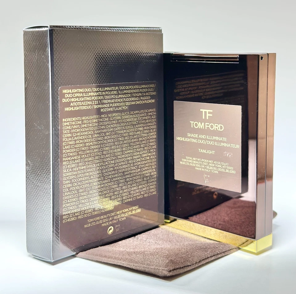 Tom Ford Shade And Illuminate Highlighting Duo .42oz/12g (Tanglight) Foto 4 de 4