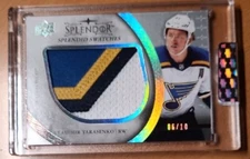 2017-18 UD Splendor Vladimir Tarasenko Splendid Swatches 06/10 Game Used