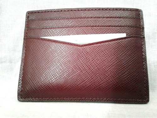 NWT Kate Spade Eva Slim Card Holder Cherrywood With Emblem - Picture 2 of 2