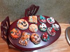 Bakery HALLOWEEN & CHRISTMAS CAKES Lot 12* Handbaked dollhouse mini 1/12 shop — photo 5