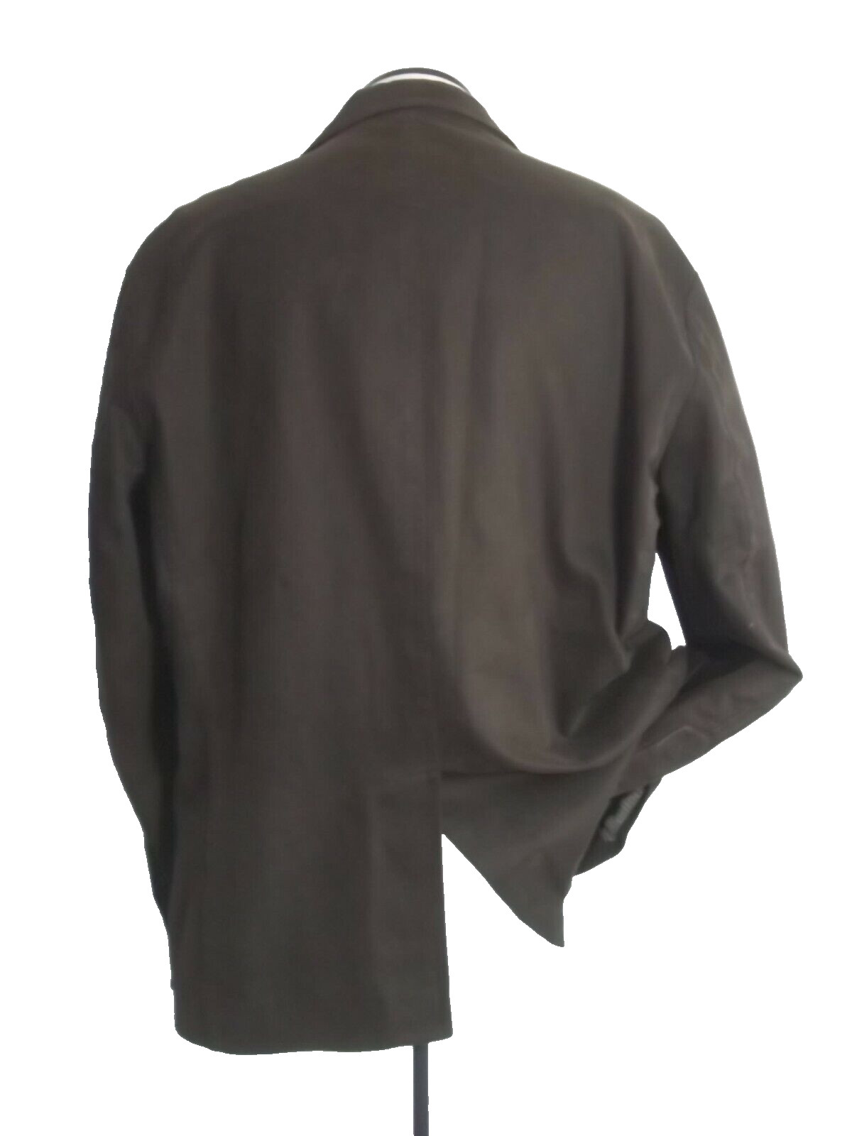 Paoloni Brown 3Button Patch Pockets Casual Cotton… - image 5