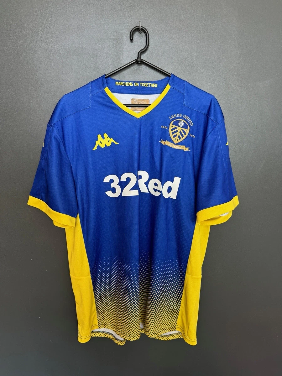 Maillot Domicile Leeds United Score Draw 1993-1995 - Taille XS - Foot - Occasion