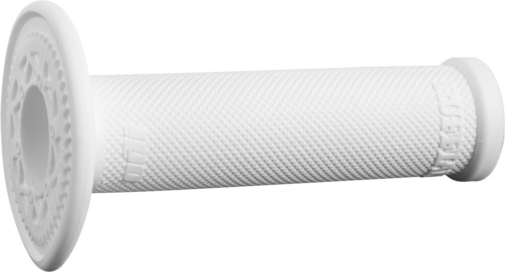 ODI H00FSW Pro Edition White NO-Waffle Grips Moto Single Ply Soft