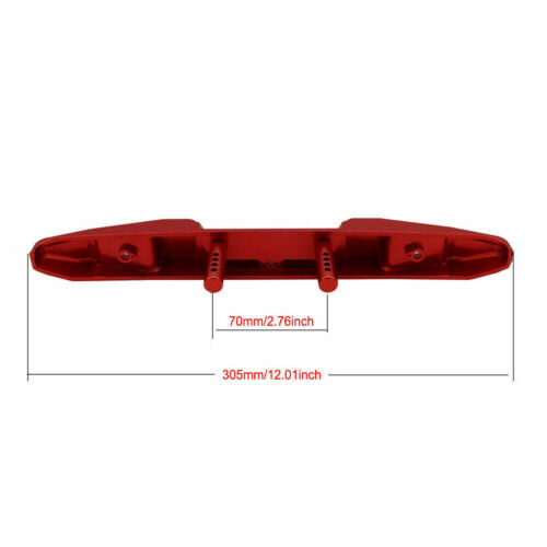 Metal CNC RC Front Rear Bumper w/ Trailer Winch Hooks For 1/6 Axial SCX6 Upgrade - Picture 4 of 27