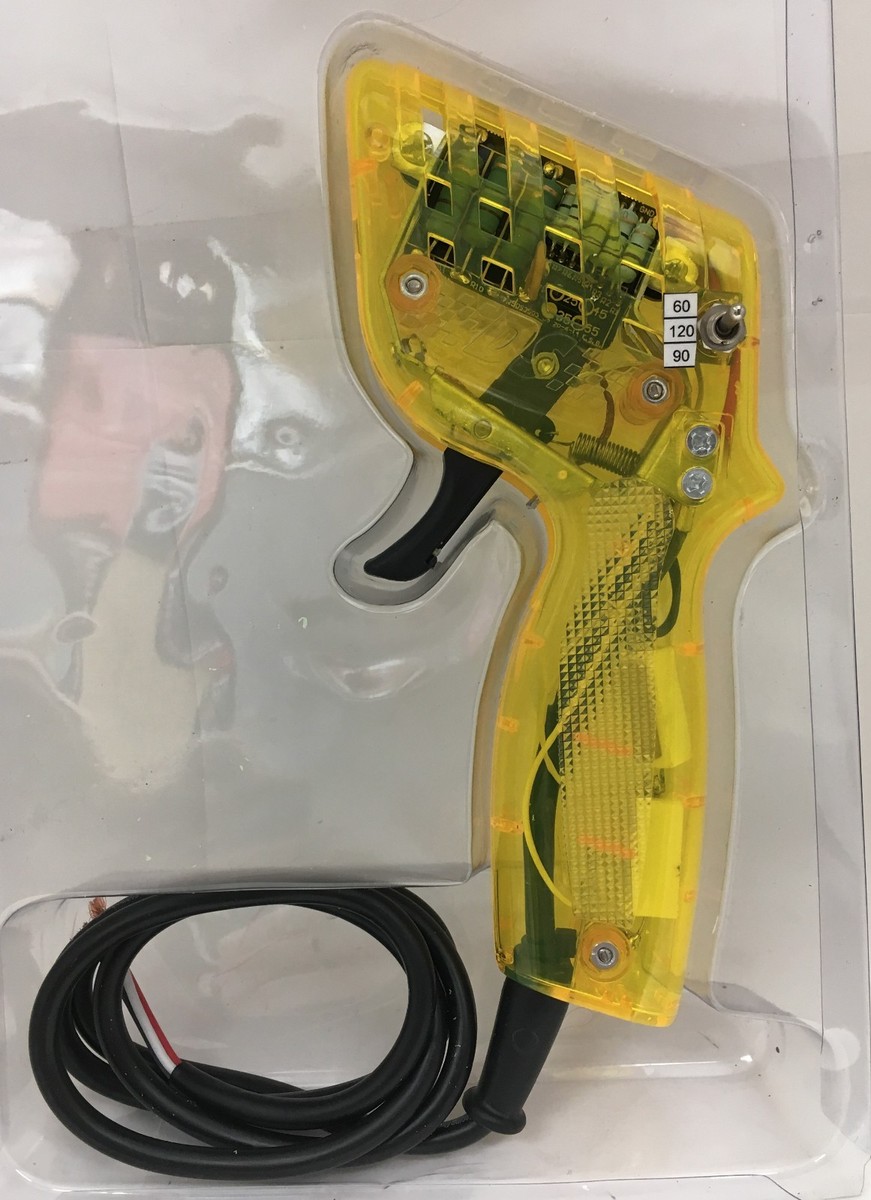 YELLOW HO SLOT CAR CONTROLLER BY DS 120/90/60 OHM FOR AURORA