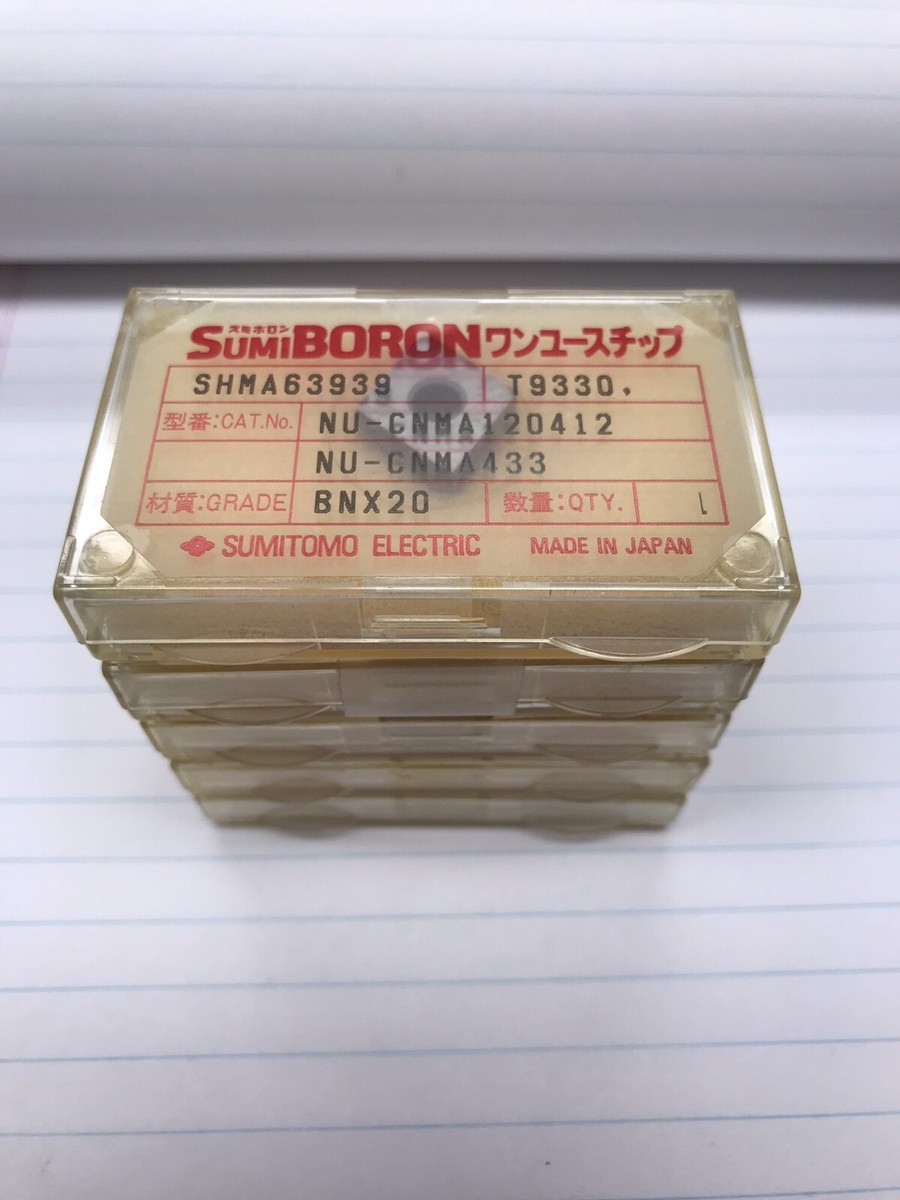 1Pc. NU-CNMA433 BNX20 CBN SUMITOMO INSERT | eBay