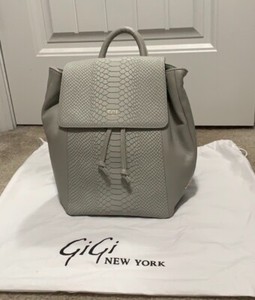 gigi leather backpack