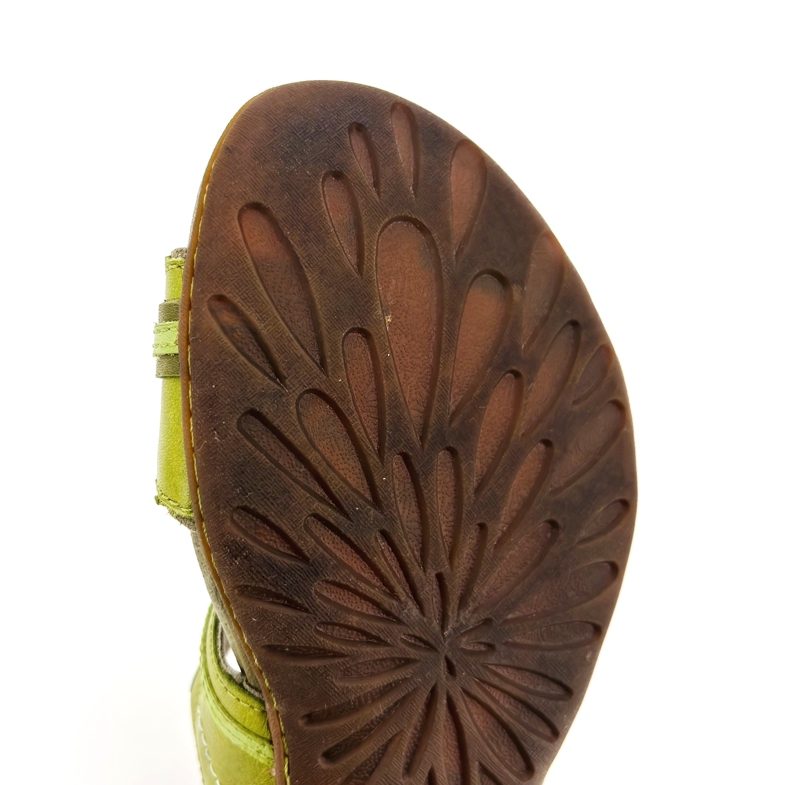 Scarpe sandali estivi donna 6 Merrell Piccolo Leap Frog in pelle verde J42044