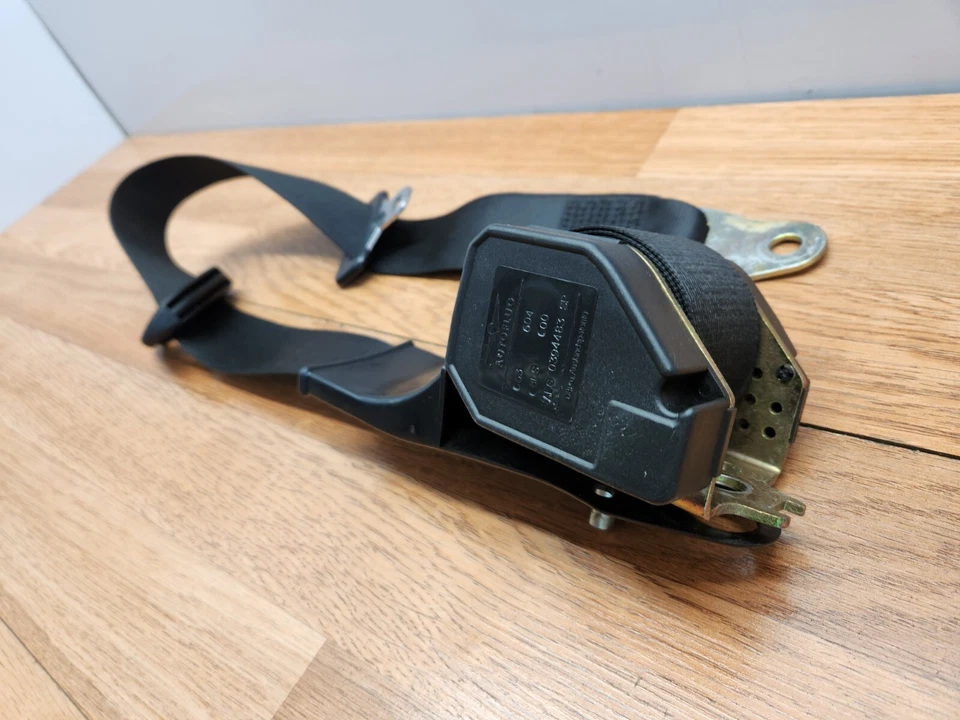 ✅ 82-88 OEM BMW E28 528 M5 Sedán Cinturón de seguridad trasero derecho pasajero retractor Foto 4 de 4