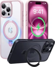 CASEKOO Magnetic Ring Stand for Phone Pro Case, Pink