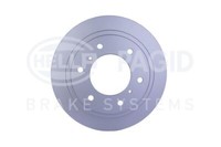Hella Pagid 2X Bremsscheibe Hinten Ø300 Mm InnenbelüFtet FüR Mitsubishi Pajero
