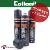 3X Collonil Carbon Pro ImpräGnierspray Universal ImpräGnierung Schuhe Bekleidung