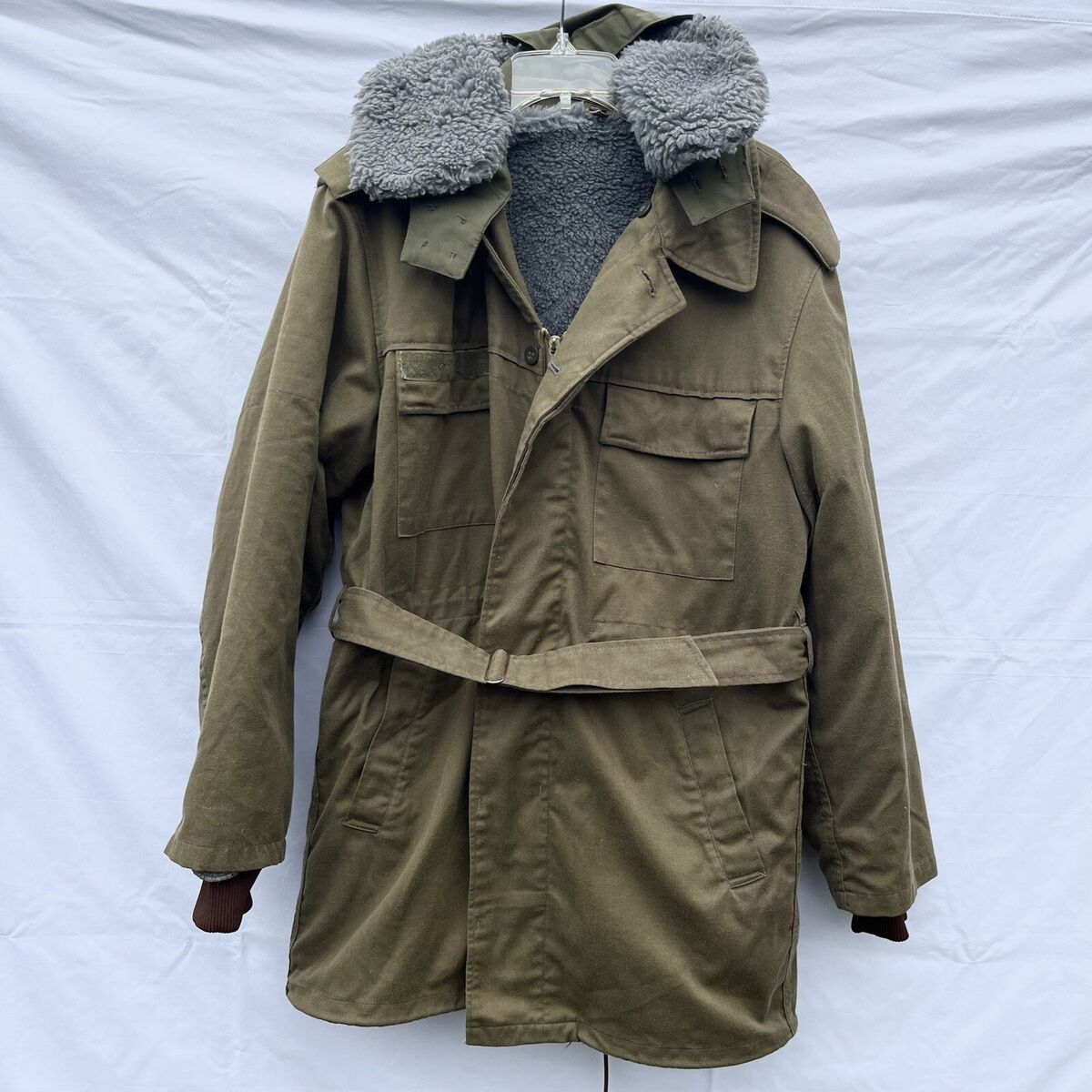 Vintage Czech Military M85 Winter Parka Hooded Coat w Fleece Vintage Czech Military M85 Winter Parka Hooded Coat w Fleece