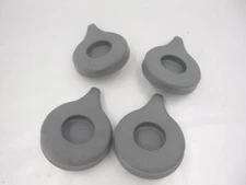 4 Pack Inspection Plug Strategies TML EPDM Silicone Cap Plug Sealing 2.5"