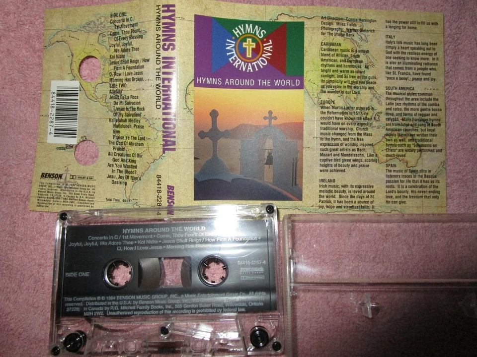 Hymns International  Hymns Around the World BENSON Tape Cassette Album - Image 3 of 4