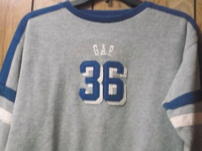 Sweat Garçon Gap Taille XL (12 Ans) Gris - Occasion Très Bon état, Manches Longues