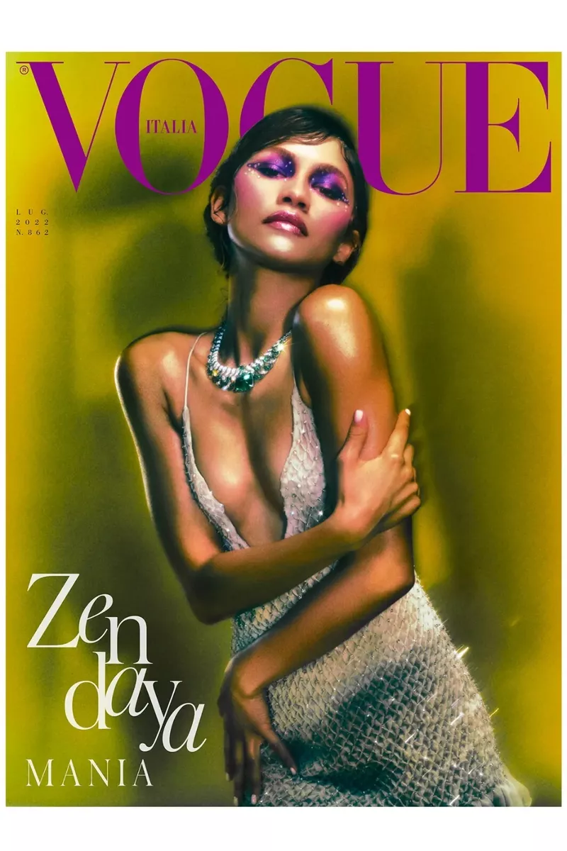 VOGUE Magazine Italia July 2022 ZENDAYA by Elizaveta Porodina ...