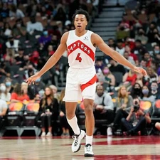 Scottie Barnes Toronto Raptors 8x10 unsigned photo