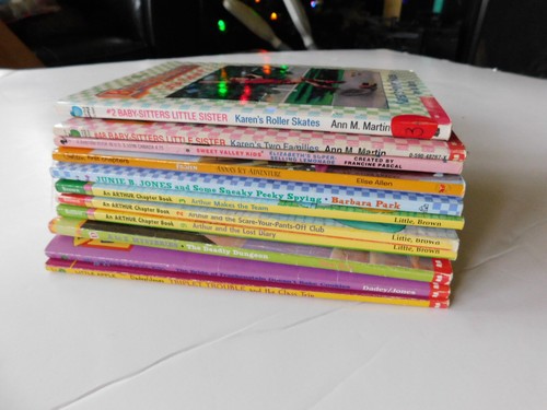 Children Chapter Book Lot Babysitter Sweet Valley Kids Frozen Junie Arthur Girls - Picture 3 of 3