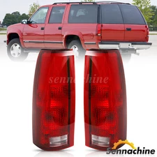 Pair Tail Light Fit For 1988-1998 Chevy K1500 Silverado GMC C/K Sierra LH&RH