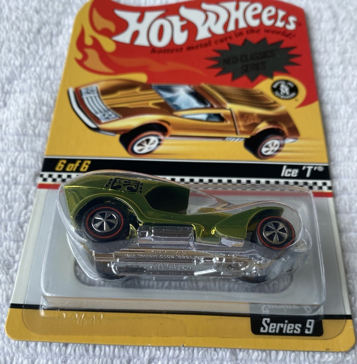 Hot Wheels Neo-Classics ice Ｔ Hot Wheels RLC Neo-Classics Ice T 207/5000 Yellow Series 9
