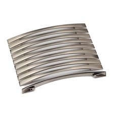10 Nickel Kitchen Cupboard Handle 160mm Brushed Silver Cabinet Door Drawer Pull