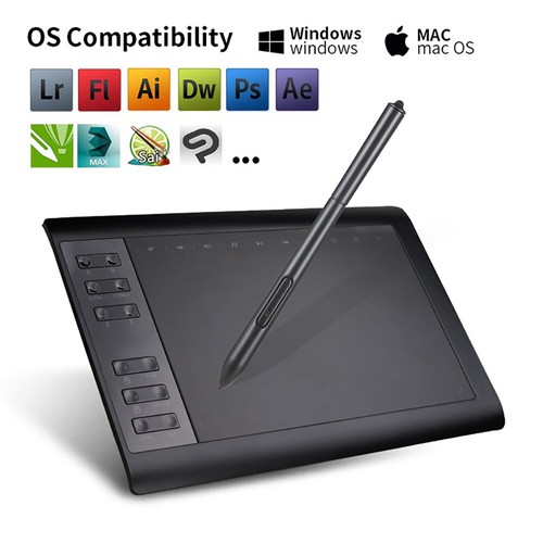 10*6in Large Screen Pressure Sensing Drawing Tablet Quick Reading Drawing Board - Picture 19 of 21