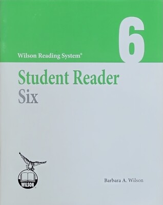 Brand New WRS Wilson Reading System 3rd Edition Step 6 Reader