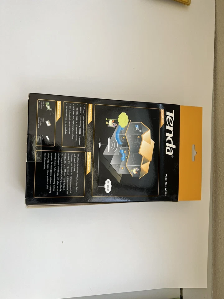 Tenda W268R 150 Mbps 4-Port 10/100 Wireless N Router - Image 2 of 2