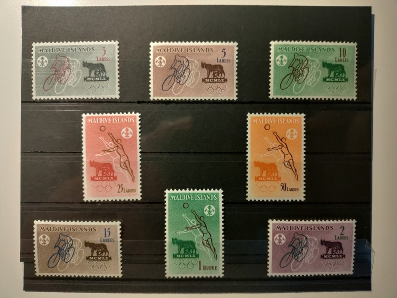 1960 Maldives Stamps(Olympics-Rome),MNH,OG