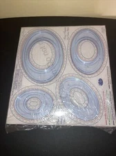 Creative memories lightly used oval patterns 