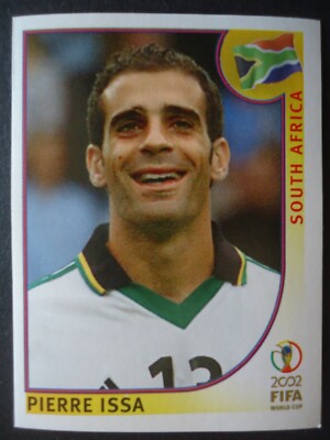 Panini Sticker 155 Pierre Issa South Africa Südafrika WM 2002 Korea Japan