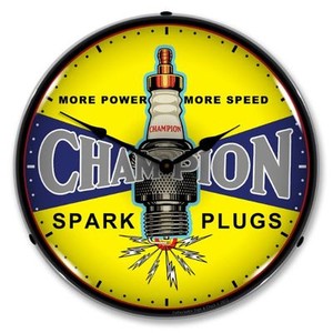 Champion Spark Plug Clock | eBay