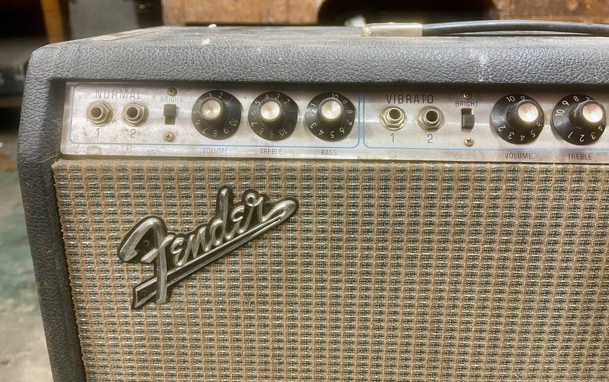 Classic (1972) Fender Pro Reverb Silverface Amp w/ Foot