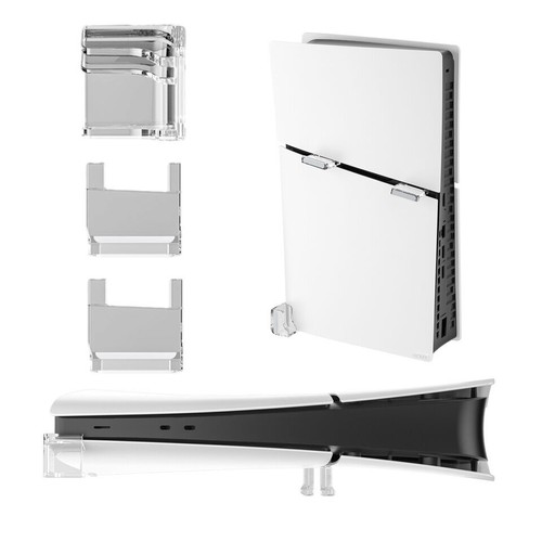 For PS5 Slim Console Horizontal Stand Horizontal Display Holder Bracket - Picture 16 of 16