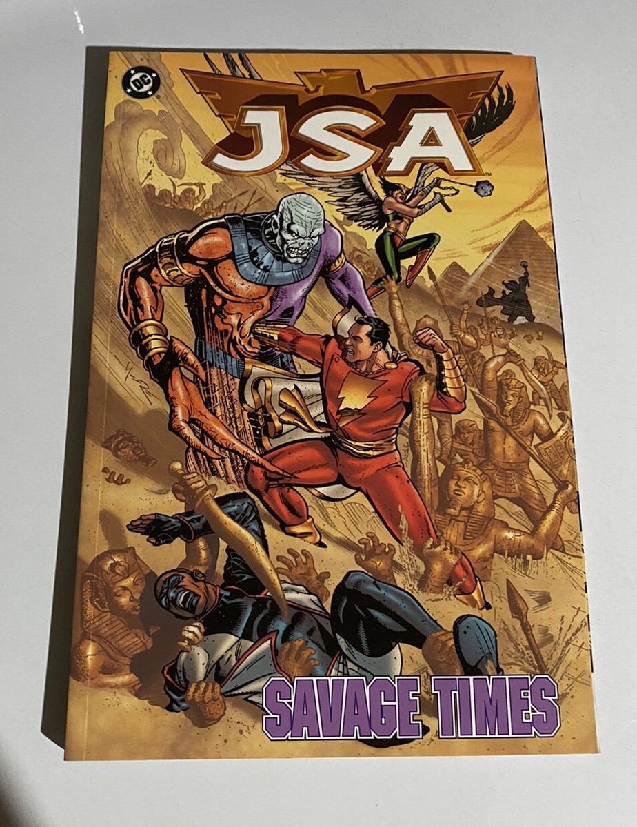 DC COMICS OOP JSA Savage Times COLLECTED TPB Justice Society of