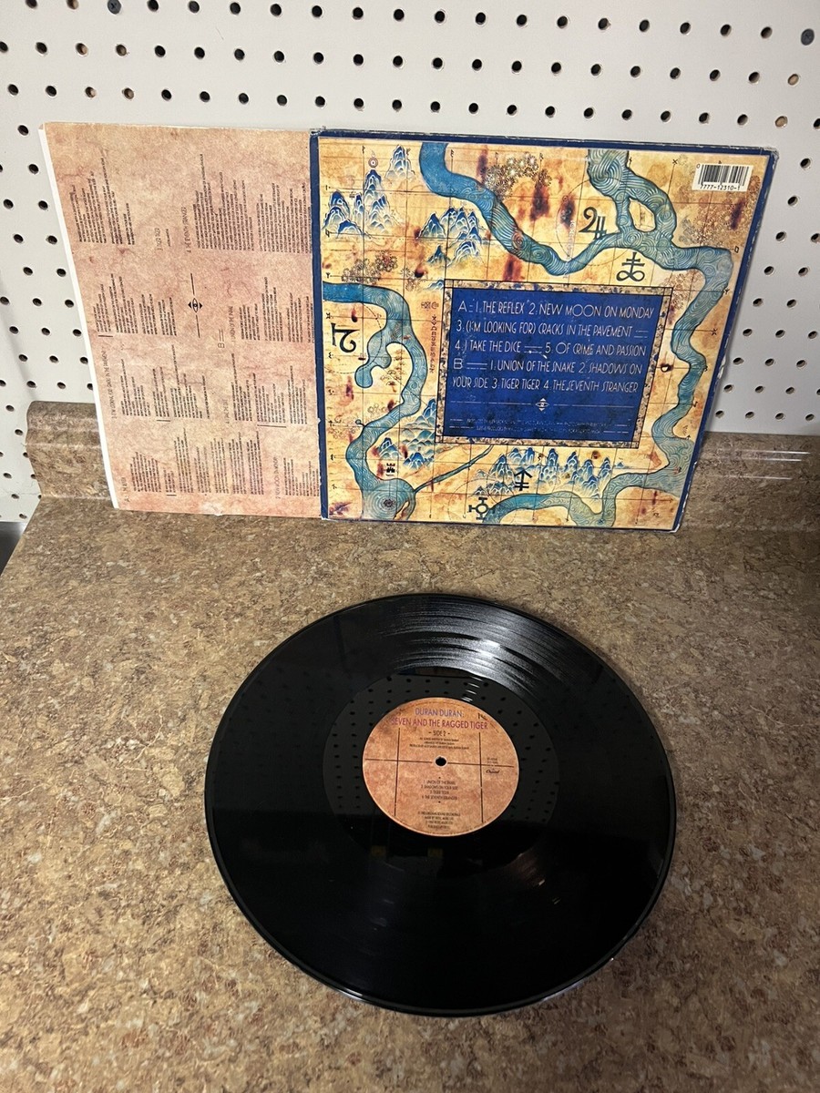 Duran Duran Seven And The Ragged Tiger LP ST-12310 Capitol 1983 VG