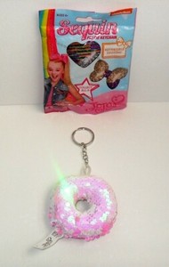 sequin donut pillow