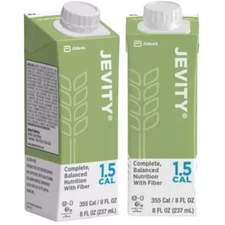 Jevity 1.5 Cal Nutrition Formula 8oz 24 Pack High Protein Tube Feeding FOS