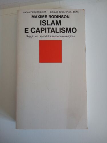 Buch Rodinson Islam und Kapitalismus Eiunaudi