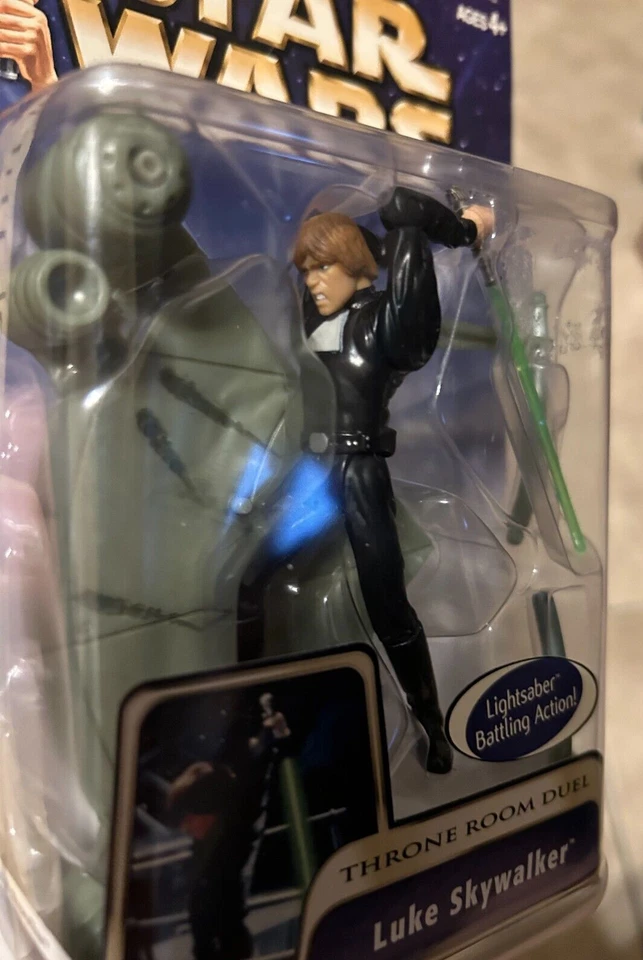 Figura Luke Skywalker Retorno del Jedi Sala del Trono Duelo Star Wars NUEVO Precintado Foto 2 de 2