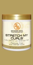 BB Stretch My Curls - Curl Cream Treatment Reduces Frizz Defines Hair-6, Oz