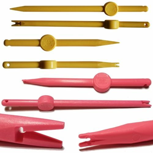 JIG SAVER (T2 Zahnstocher) COLDSNAP OUTDOOR HAKEN ENTFERNEN (ROSA UND GELB) - Bild 2 von 17