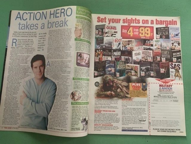 THE LOOK mag 10-Mar-2001 EASTENDERS Red Nose Day Lindsey Coulson Chris Gascoyne - Image 4 of 4