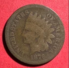 1879 US Indian Head Cent! Lower Mintage! Good! Old US Coin!